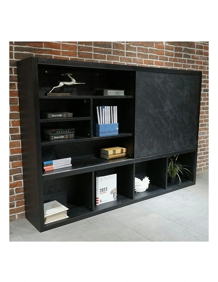 DAXTON Display Unit 2.4M - Black Concrete image 4