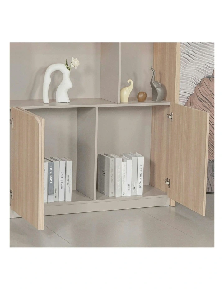 KELIAN Display Wall Unit 200cm - Oak image 5