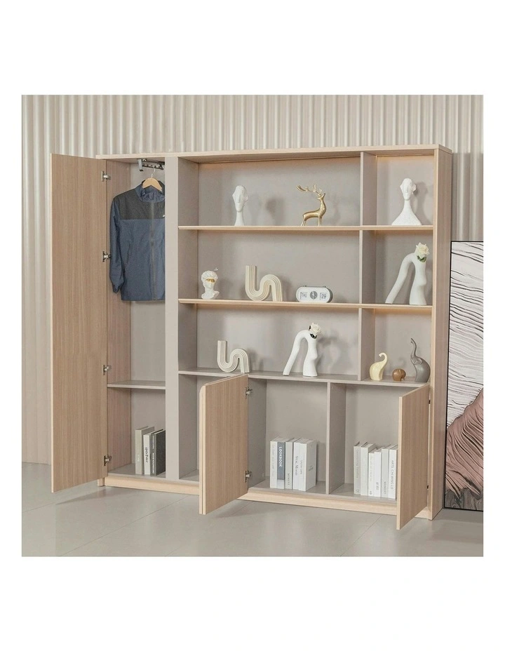 KELIAN Display Wall Unit 200cm - Oak image 7