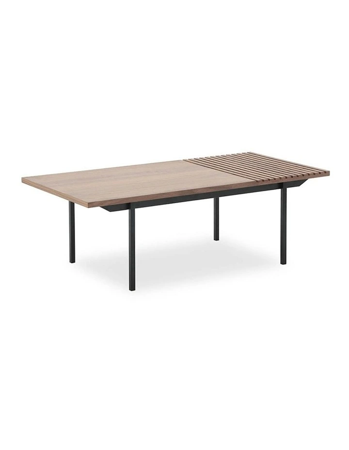 TOZZI Nest of Tables - Walnut & Black image 2