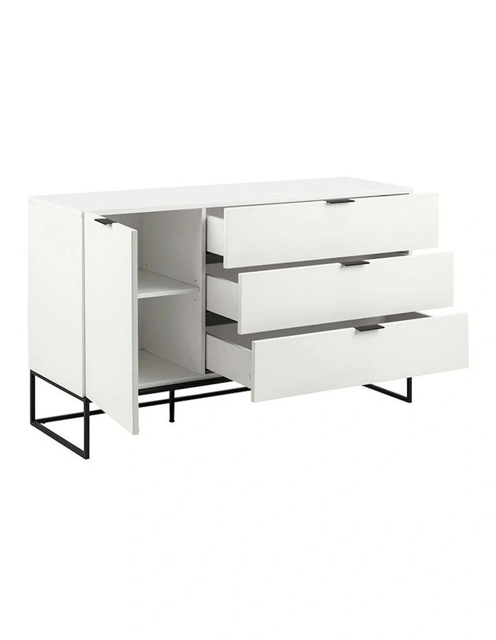SVANA Sideboard Buffet 134cm - White image 7