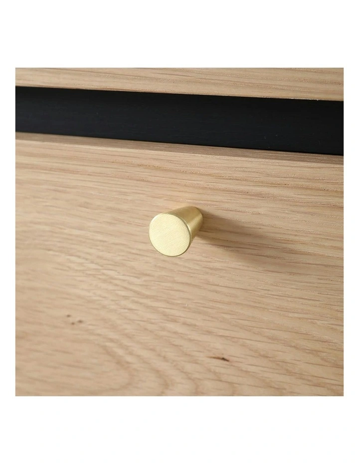 KAIDAN Study Desk 120cm - Oak & Black image 7