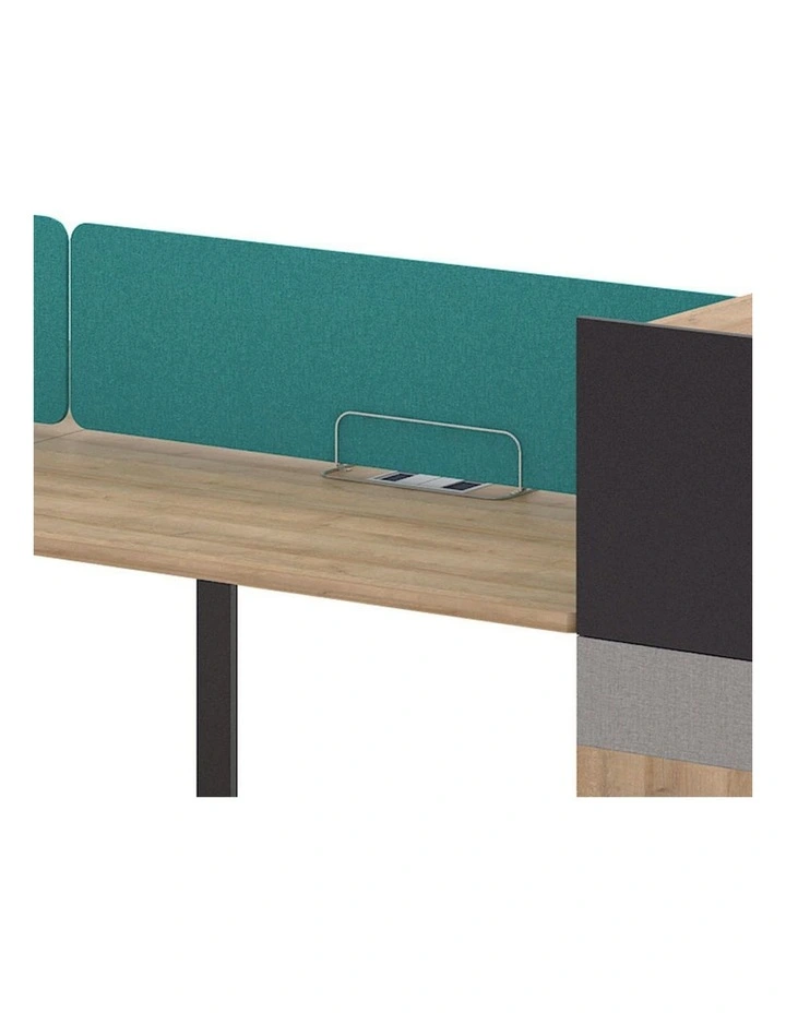 LENNON 4 SEAT WORKSTATION - Kaldi Grey Blue image 6