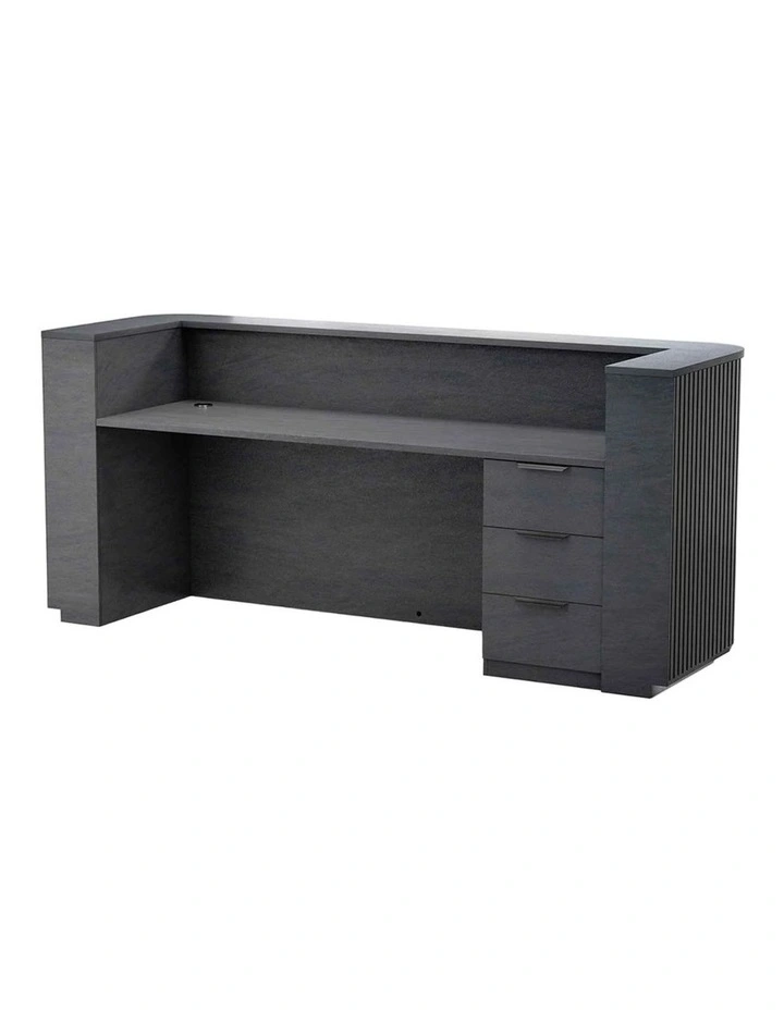 HALO 3 Drawer Pedestal Cabinet - Black image 2