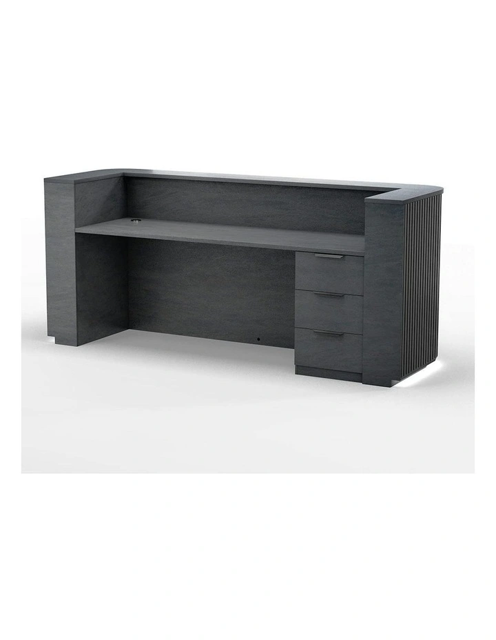 HALO 3 Drawer Pedestal Cabinet - Black image 4