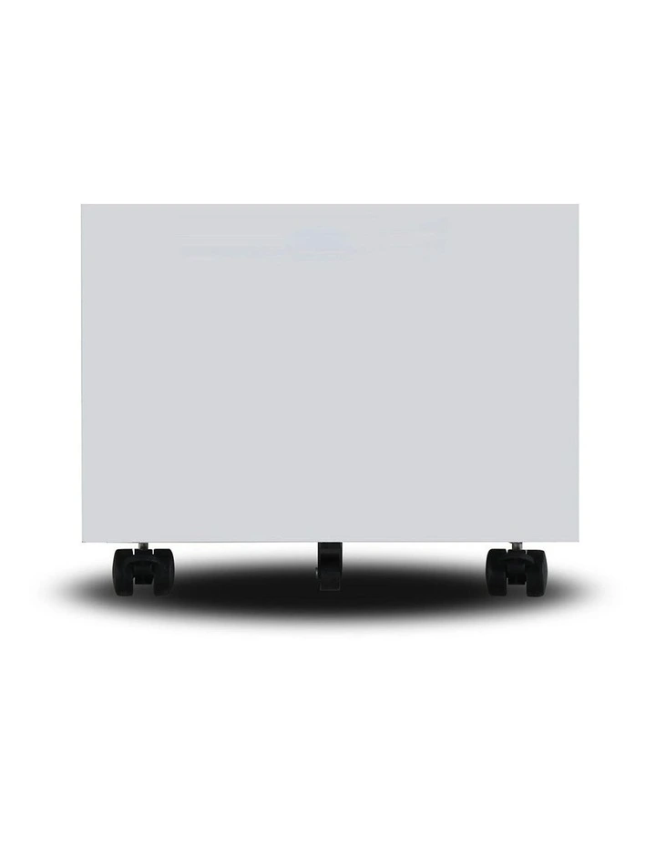 MARLO 3 Drawer Mobile Pedestal Cabinet - White image 5