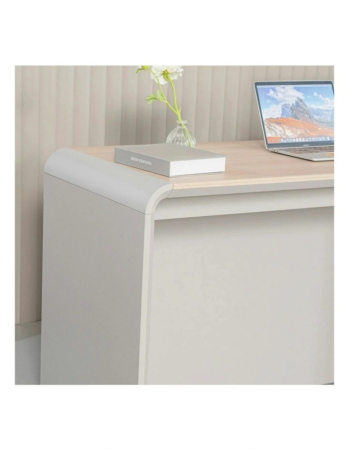 SEVANI Reception Desk 180cm - Right Counter - Oak image 4
