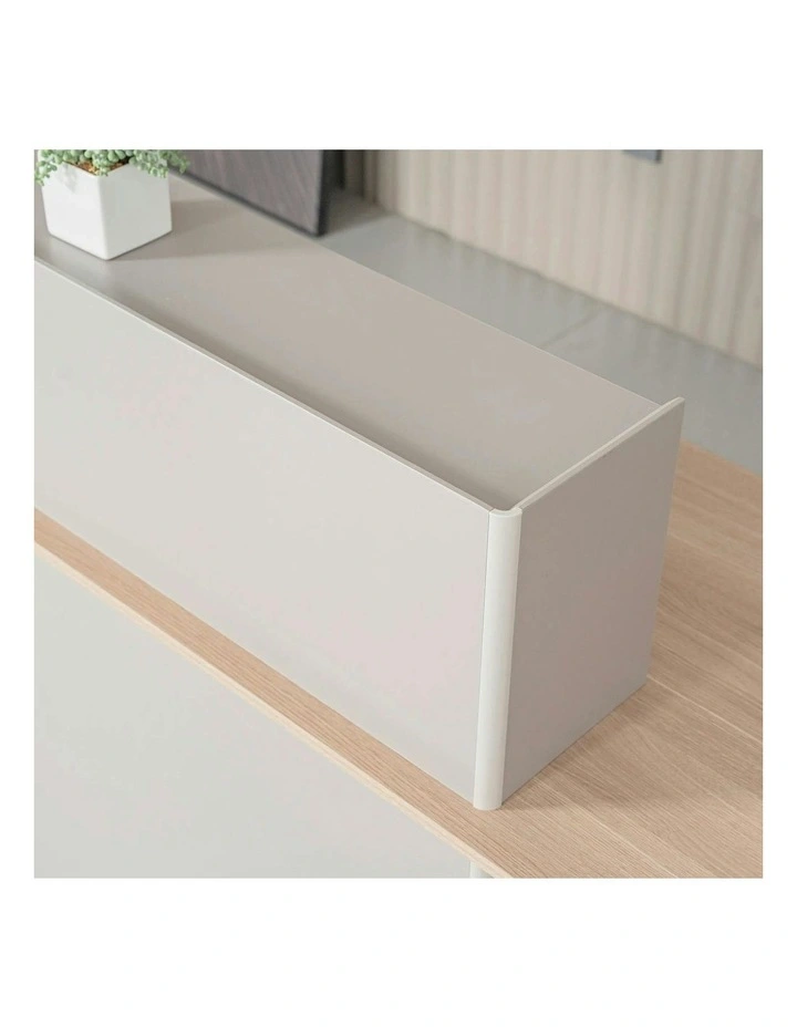 SEVANI Reception Desk 180cm - Right Counter - Oak image 5