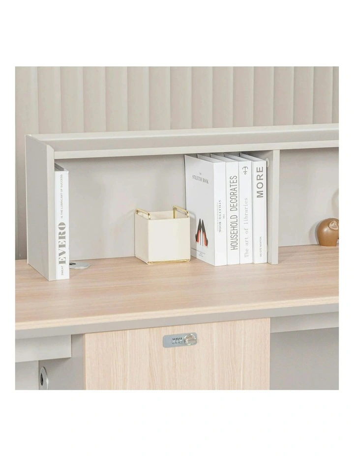 SEVANI Reception Desk 180cm - Right Counter - Oak image 6