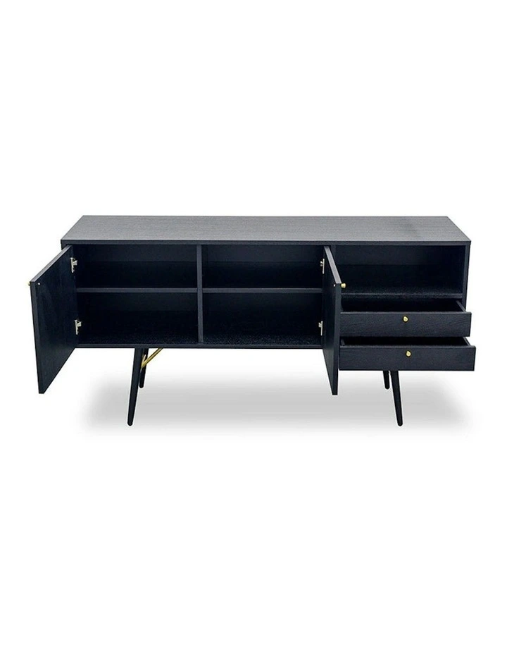 OMARI Sideboard Buffet 160cm - Black Ash image 3