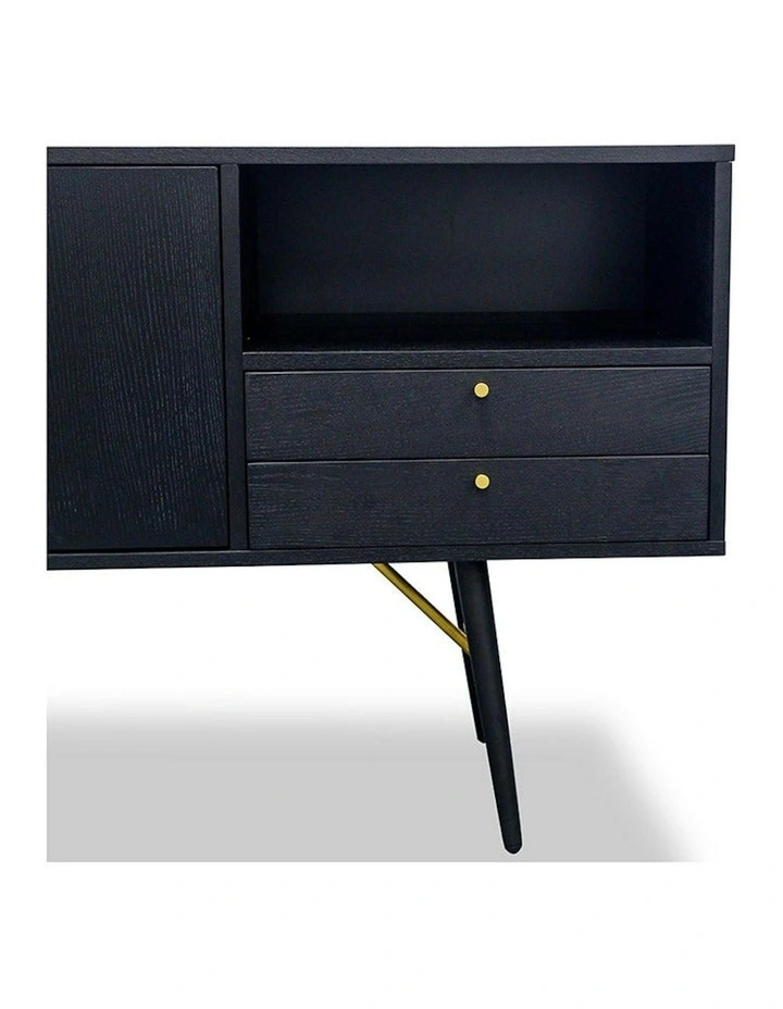 OMARI Sideboard Buffet 160cm - Black Ash image 5