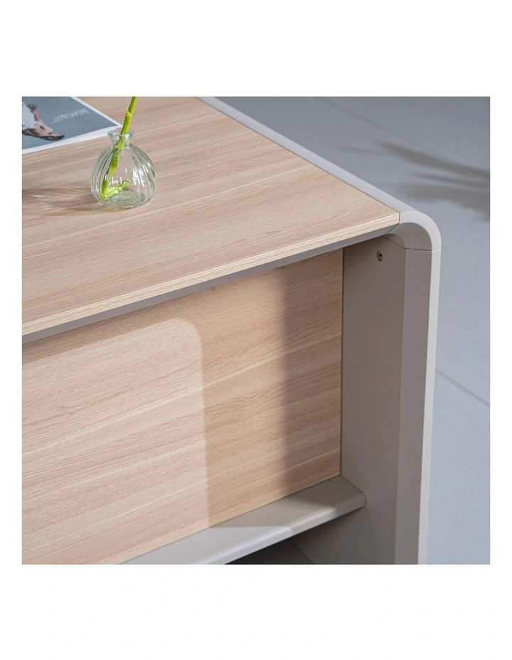 WESLEY Executive Desk Right Return 180cm - Oak image 4