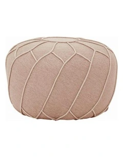 SATURN Ottoman - 61cm - Oak Brown