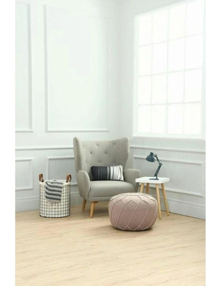 SATURN Ottoman - 61cm - Oak Brown image 3
