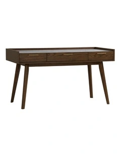 BREDA Study Desk 110cm - Walnut