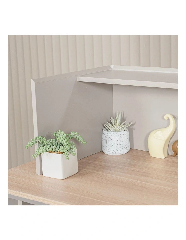 SEVANI Reception Desk 180cm - Left Counter - Oak image 5