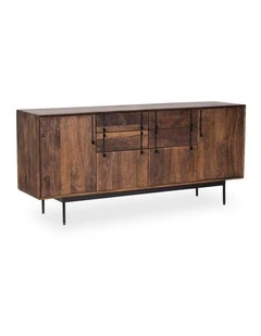 SERINA Sideboard Buffet 170 cm Solid Mango Wood