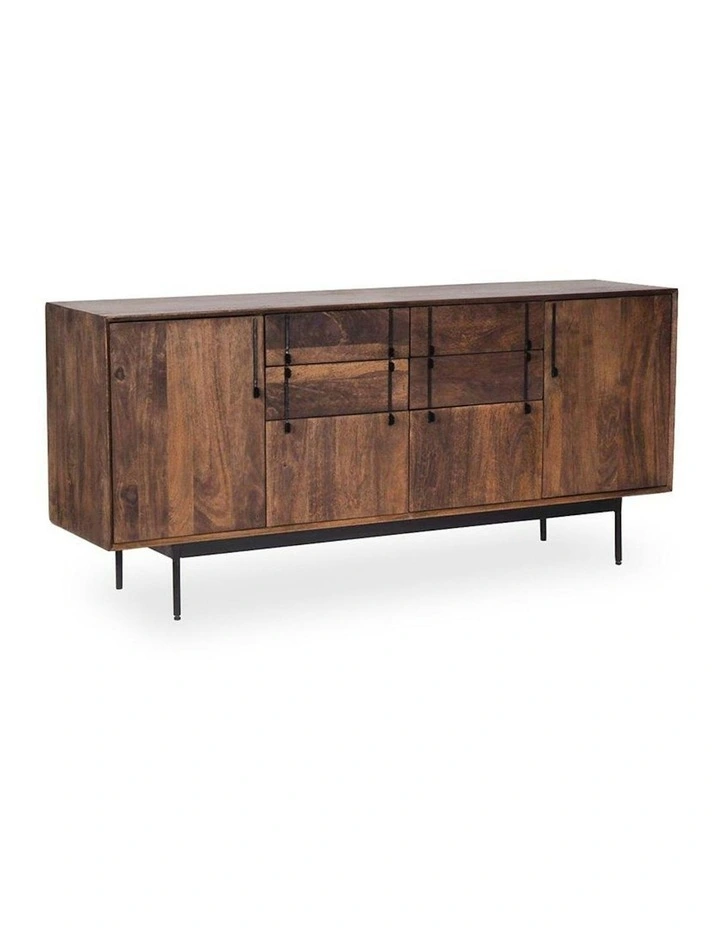 SERINA Sideboard Buffet 170 cm Solid Mango Wood image 1