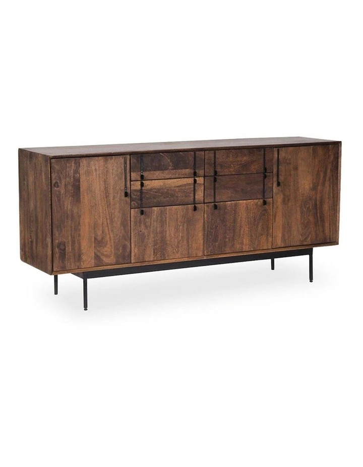 SERINA Sideboard Buffet 170 cm Solid Mango Wood image 3