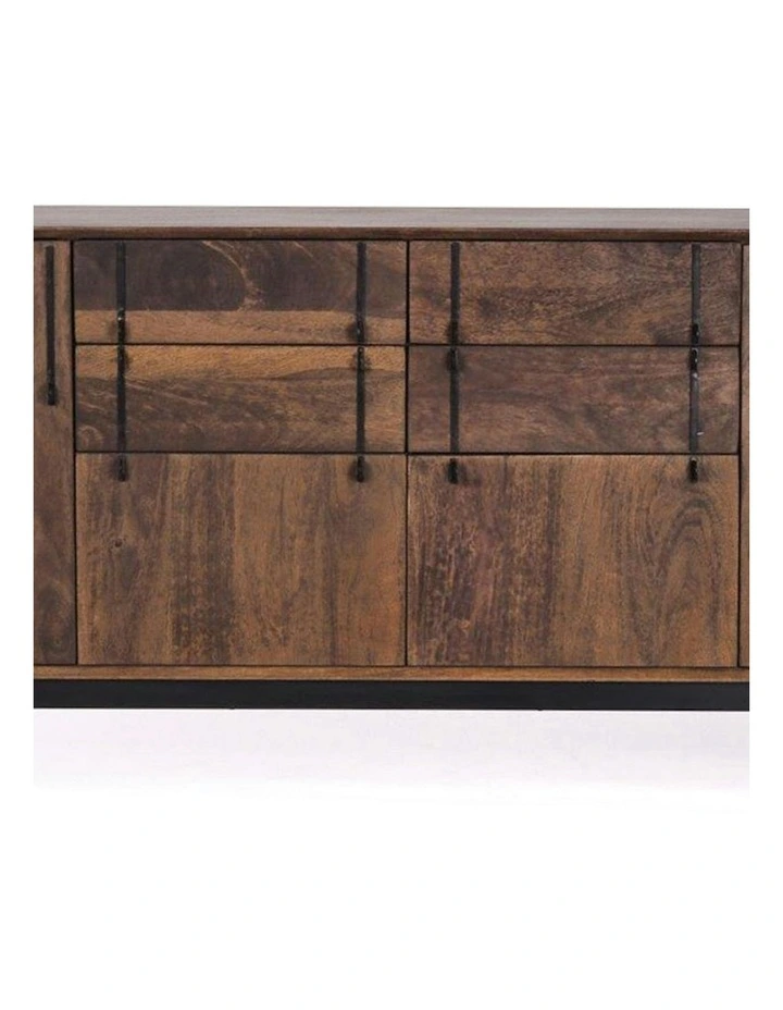 SERINA Sideboard Buffet 170 cm Solid Mango Wood image 5