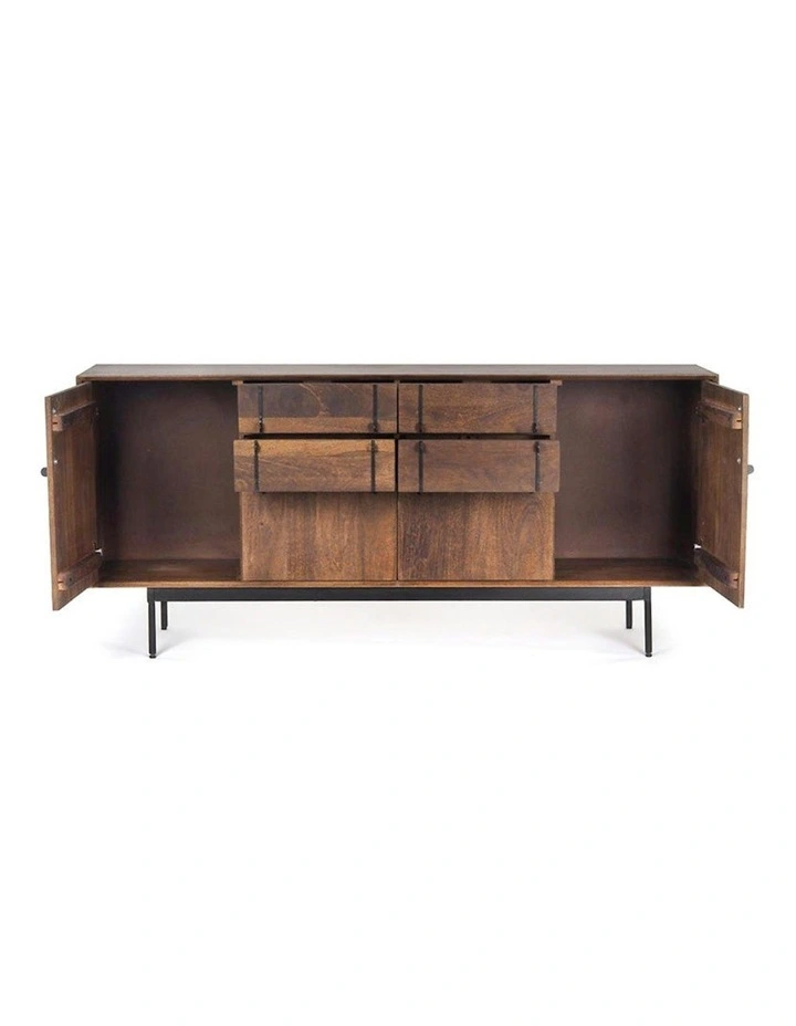 SERINA Sideboard Buffet 170 cm Solid Mango Wood image 6