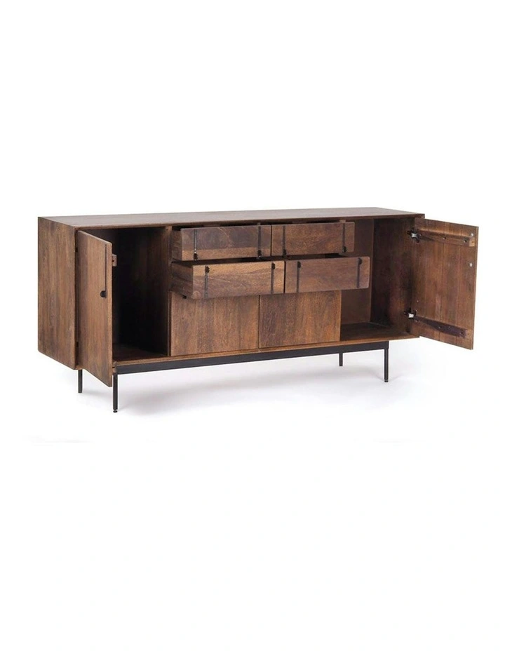 SERINA Sideboard Buffet 170 cm Solid Mango Wood image 7