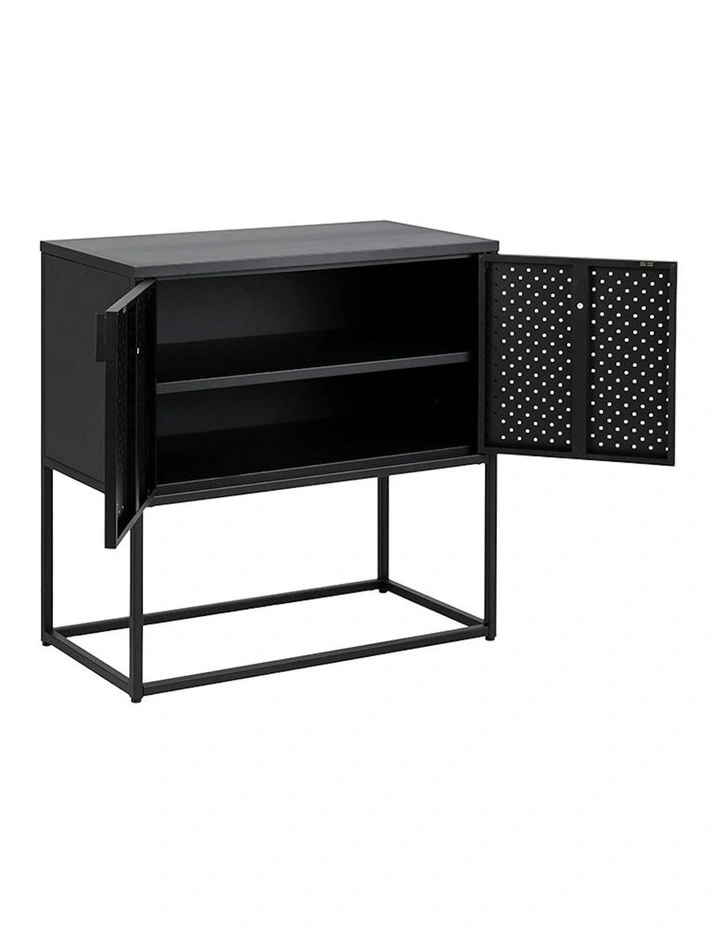 NEWTON 2 Door Sideboard 82cm - Black image 5