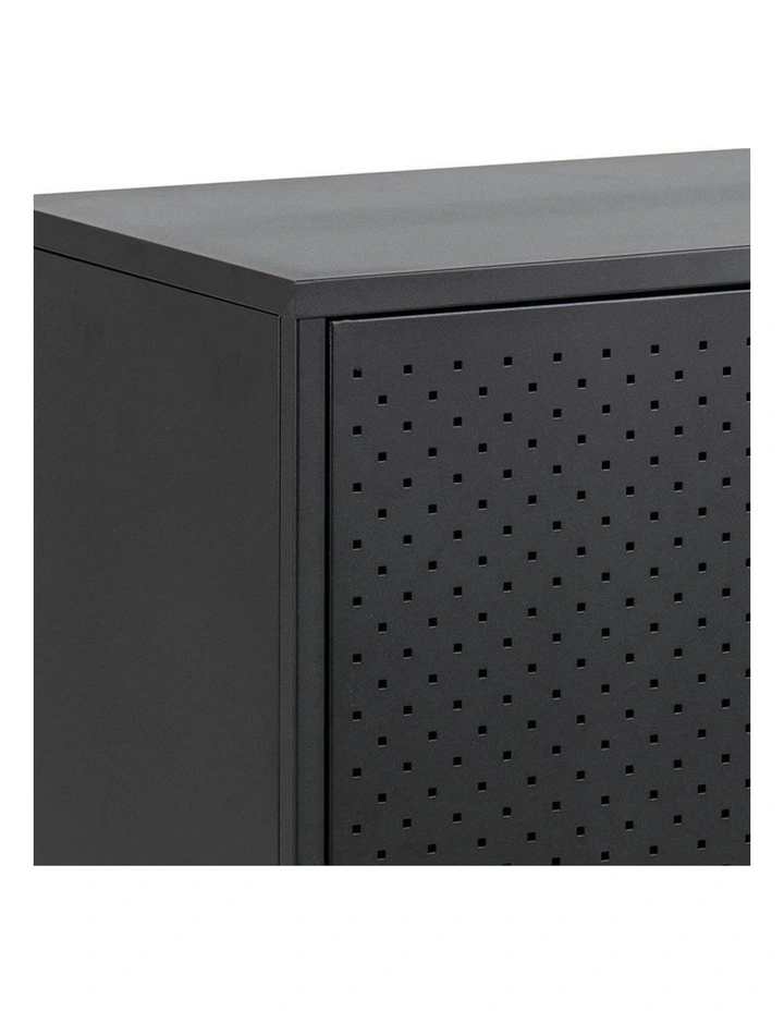 NEWTON 2 Door Sideboard 82cm - Black image 7