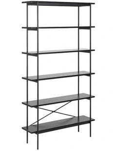 KREMAN Shelving Unit 94cm - Black