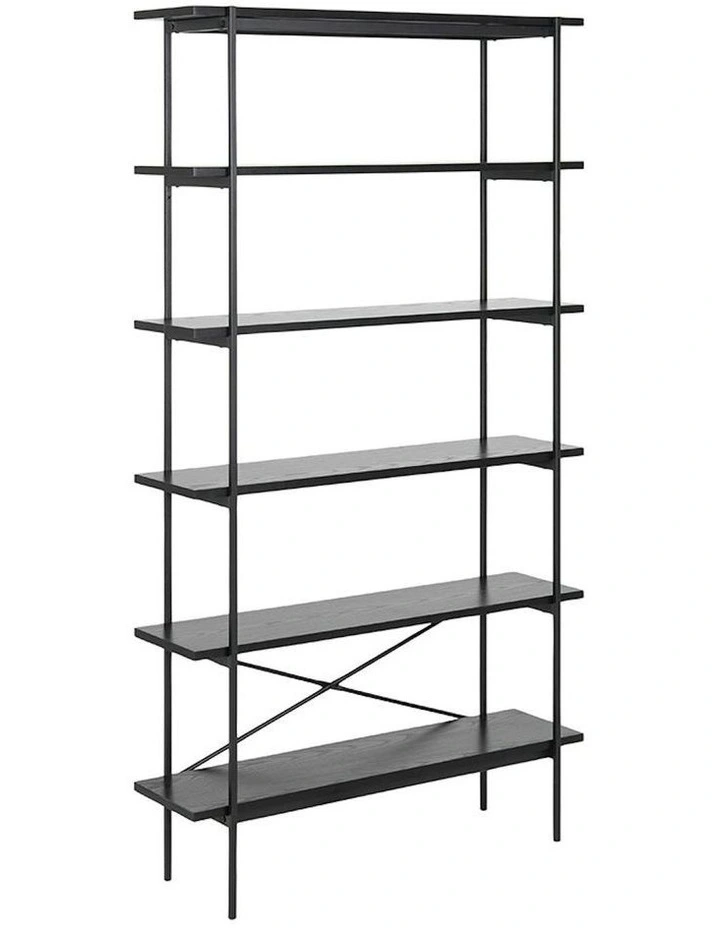 KREMAN Shelving Unit 94cm - Black image 1
