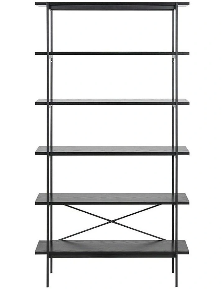 KREMAN Shelving Unit 94cm - Black image 3