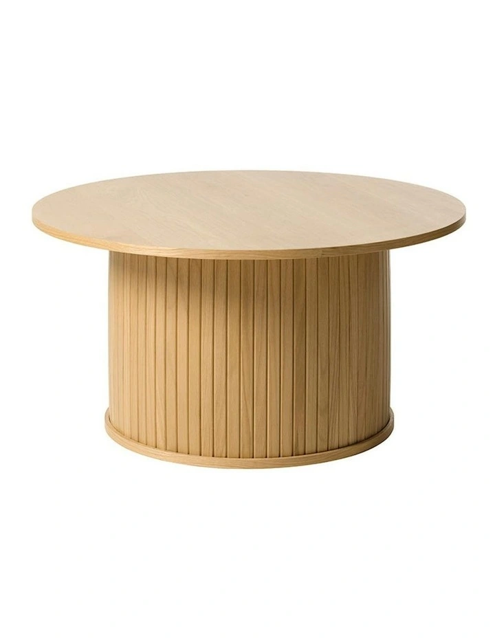 NOLA Round Coffee Table 90cm - Oak image 1