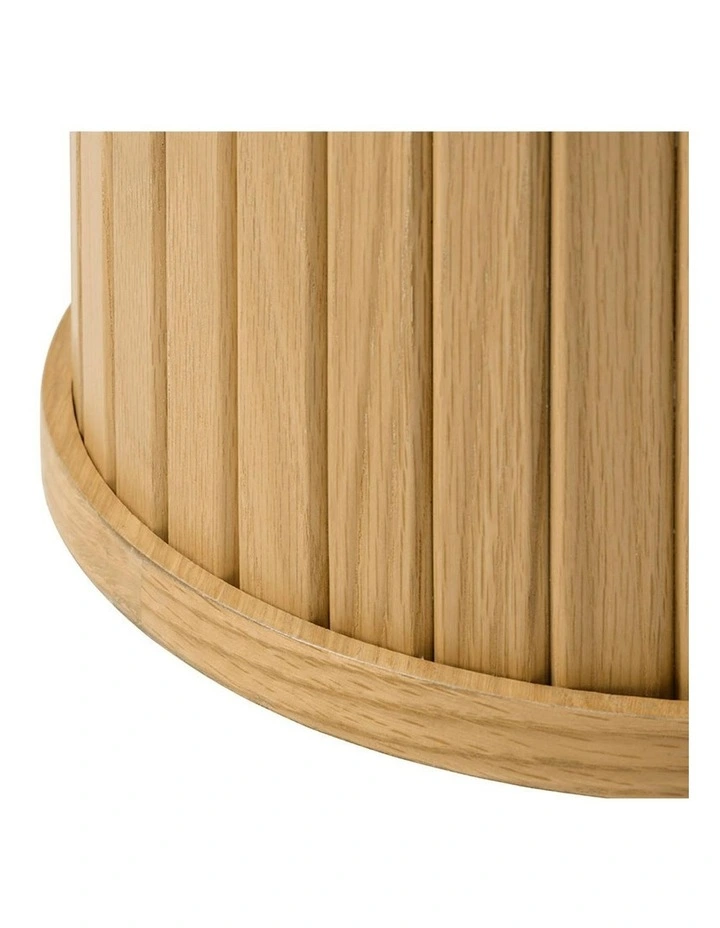 NOLA Round Coffee Table 90cm - Oak image 3