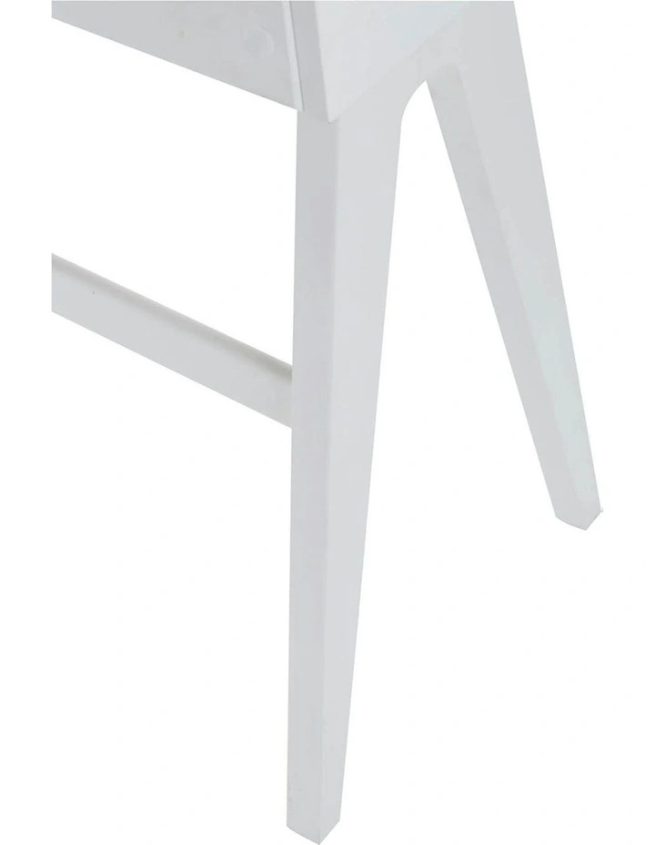 VALEN Study Desk 96cm - White & Oak image 3
