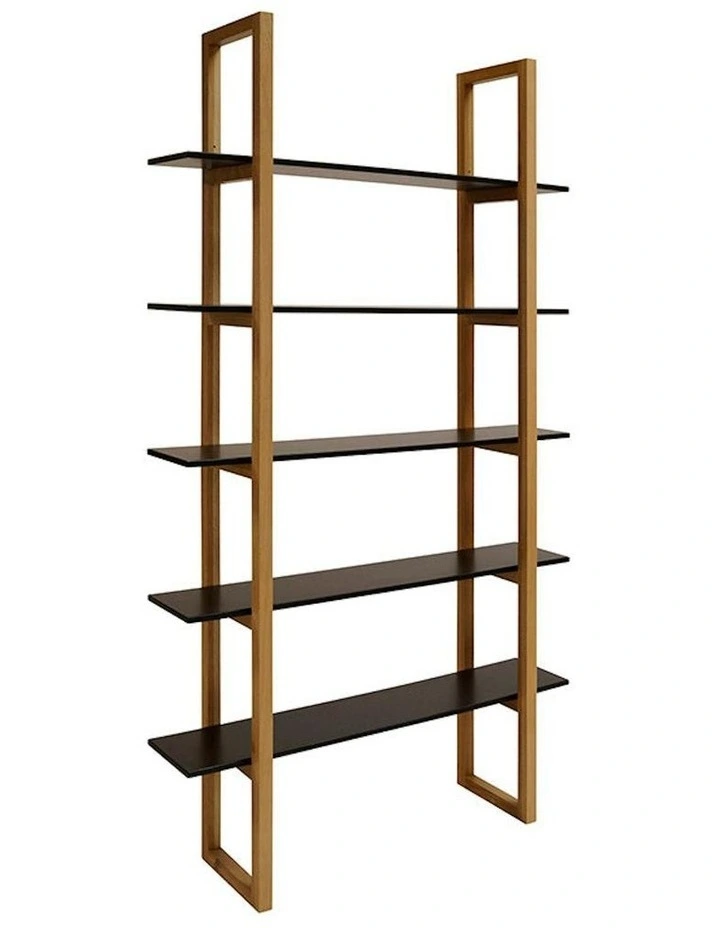 MAREN Display Unit 110cm - Natural & Black image 1