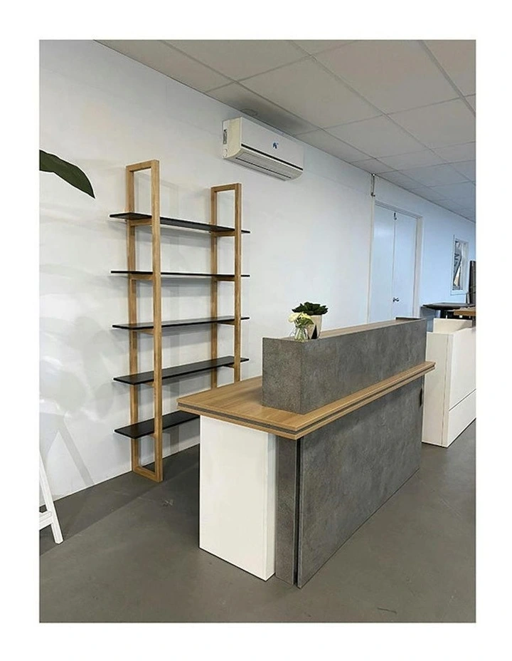 MAREN Display Unit 110cm - Natural & Black image 3