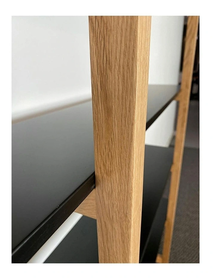 MAREN Display Unit 110cm - Natural & Black image 5