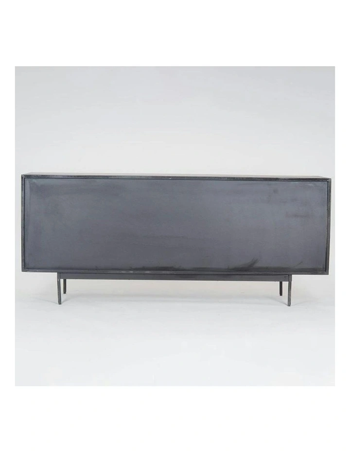SAHARA Sideboard Buffet 180 cm Solid Mango Wood - Honey image 5