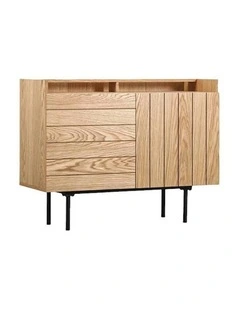 ZANE Sideboard  Buffet 100cm - Natural Oak