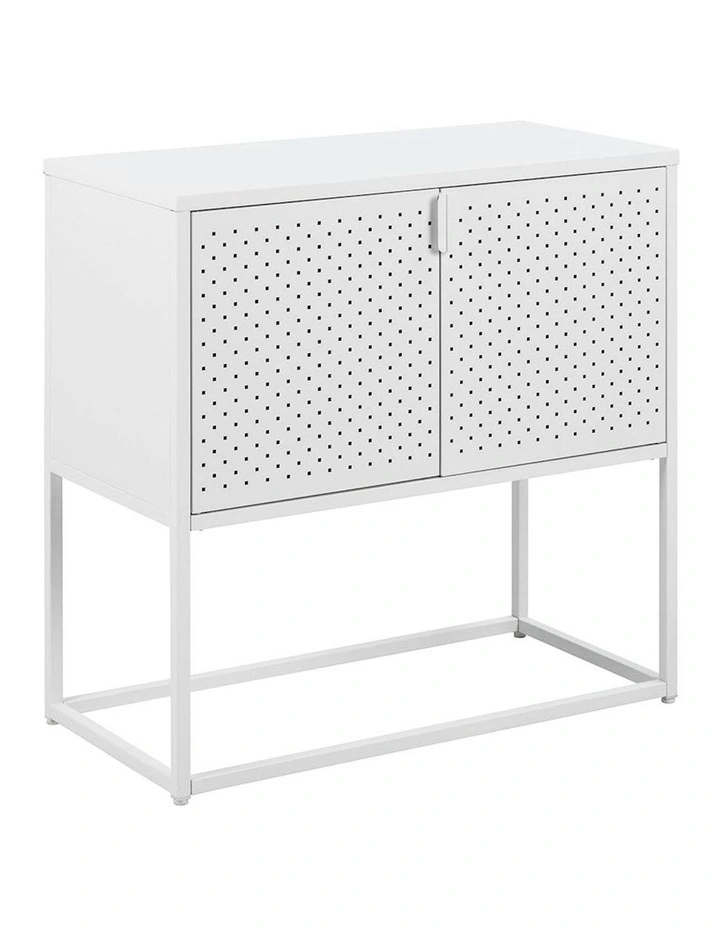NEWTON 2 Door Sideboard 82cm - White image 1