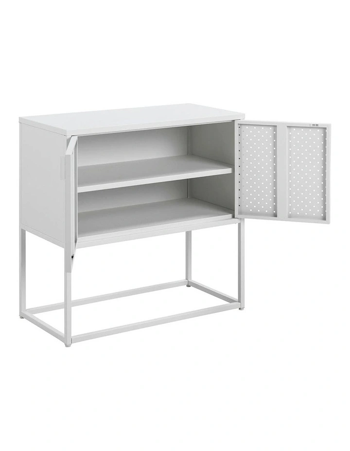 NEWTON 2 Door Sideboard 82cm - White image 5