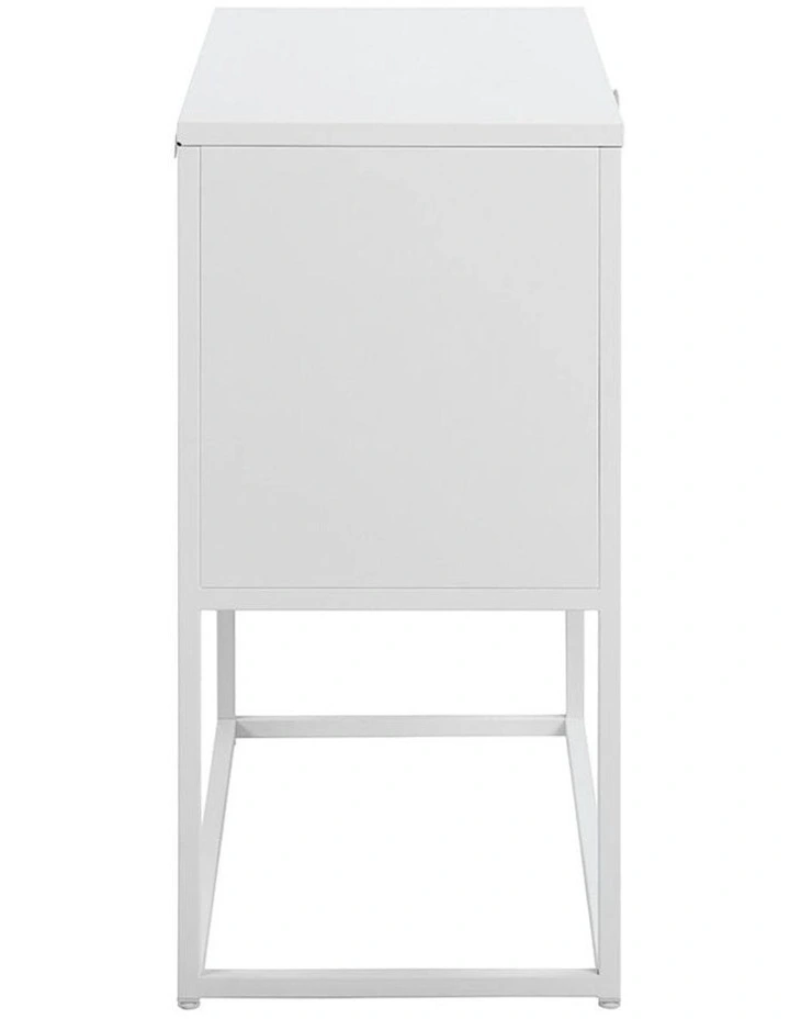NEWTON 2 Door Sideboard 82cm - White image 6