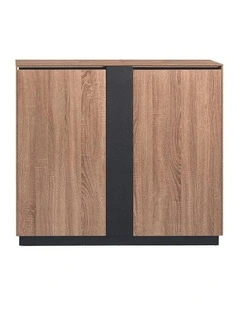 ADRIANO Credenza Cabinet 117cm - Light Brown