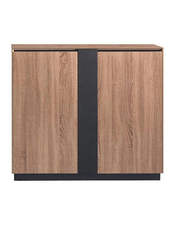 ADRIANO Credenza Cabinet 117cm - Light Brown image 1
