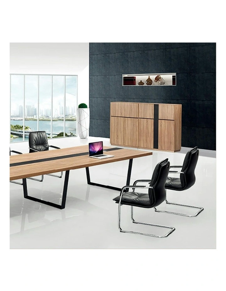 ADRIANO Credenza Cabinet 117cm - Light Brown image 7