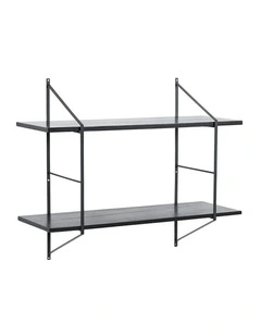 RYDEN Display Unit 76cm - Black & Paulownia Colour