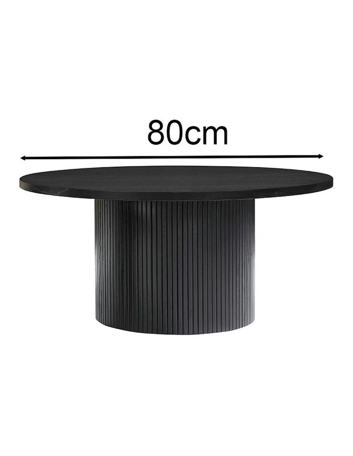 KENZI Coffee Table 80cm - Black image 7