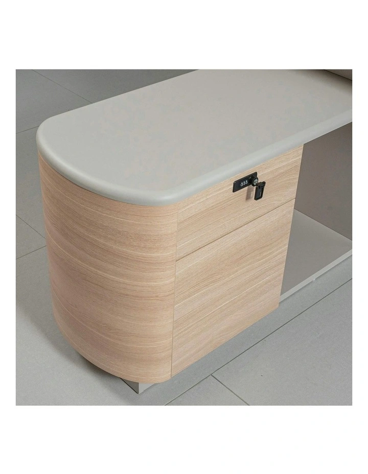IDALY Executive Desk Right Return 220cm - Oak image 6
