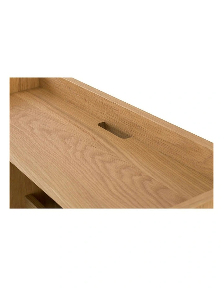 BARTON Study Desk 71cm - Blue & Natural image 2