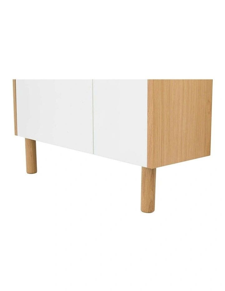 BARTON Study Desk 71cm - Blue & Natural image 3